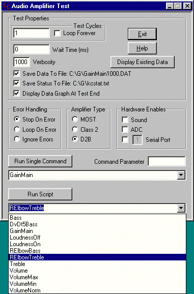 Test Script Selection